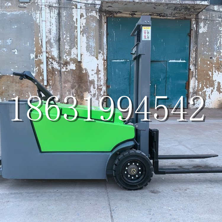 永兴县小型电动叉车1吨2吨步行站驾式电瓶堆高充电装卸车液压升降车铲车